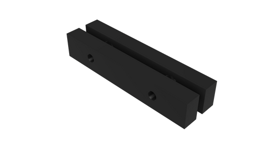 Solid face soft jaws for the Craftsman Pro 4.5" Vise