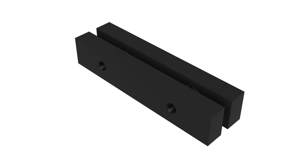 Soft Jaws for Craftsman Pro 4.5" Vise (951888) – Solid Face
