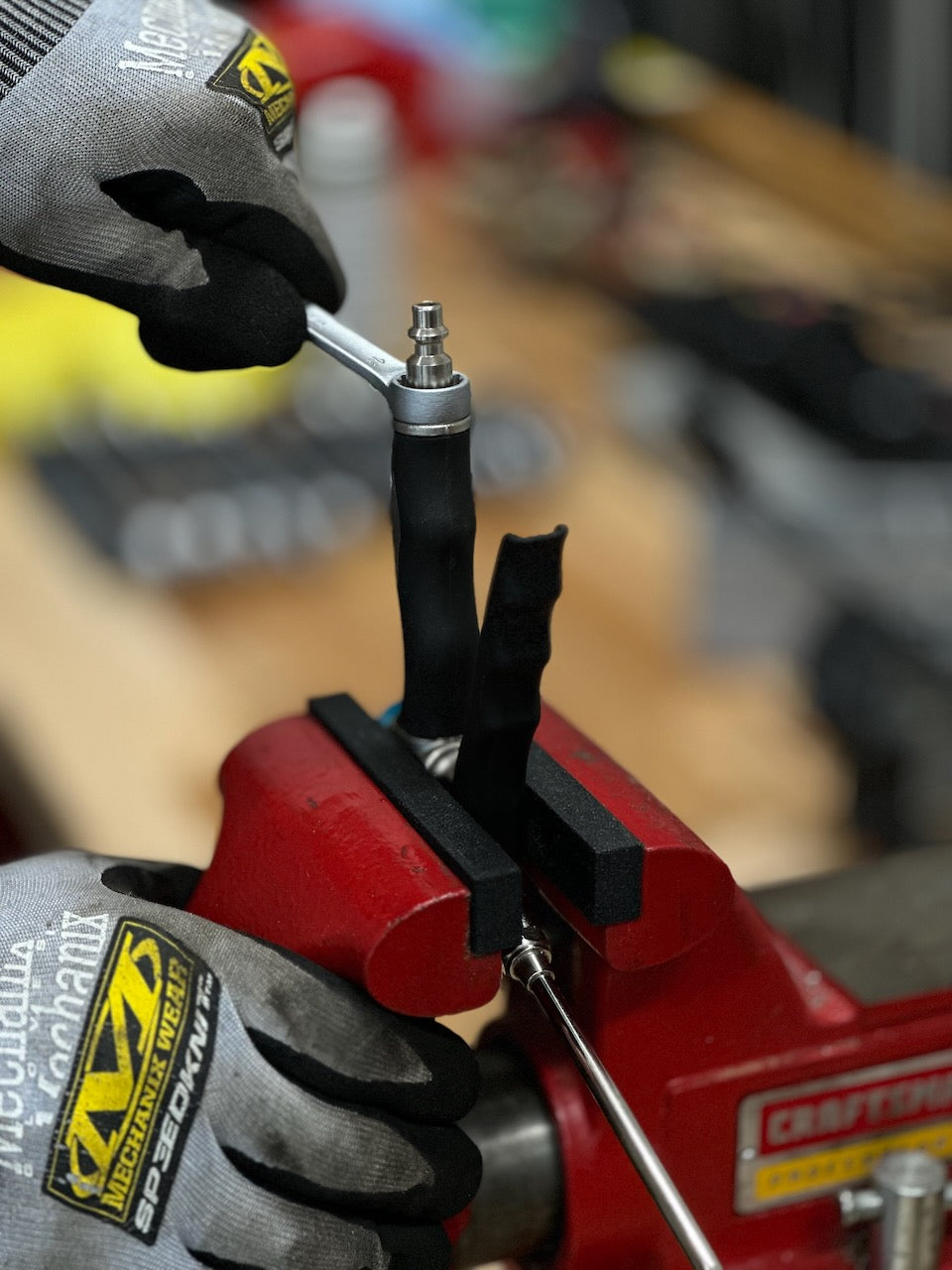 Soft Jaws for Craftsman Pro 4.5" Vise (951888) – Solid Face